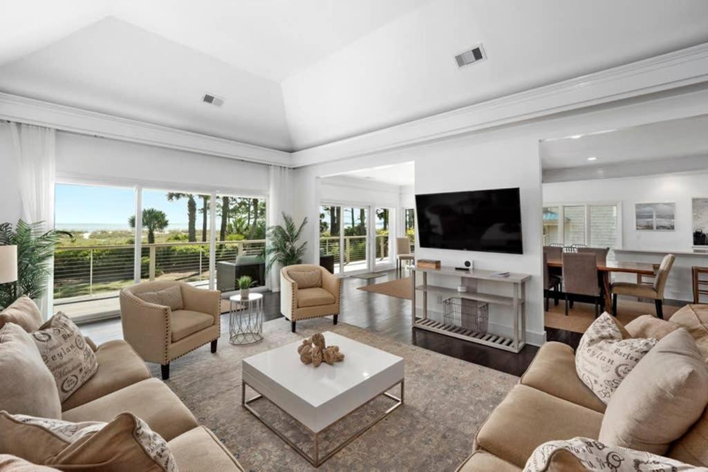 7 Black Duck - Top Notch Views & Amenities In A Private Oceanfront Oasis 힐튼 헤드 아일랜드 외부 사진